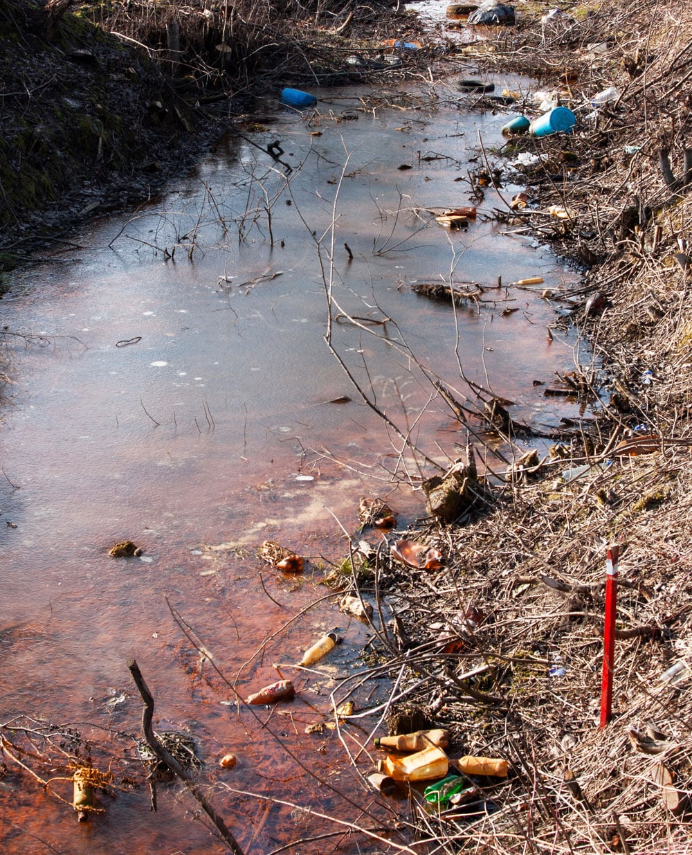 Terrain contaminé nécessitant une étude de sols | Forage Grenville